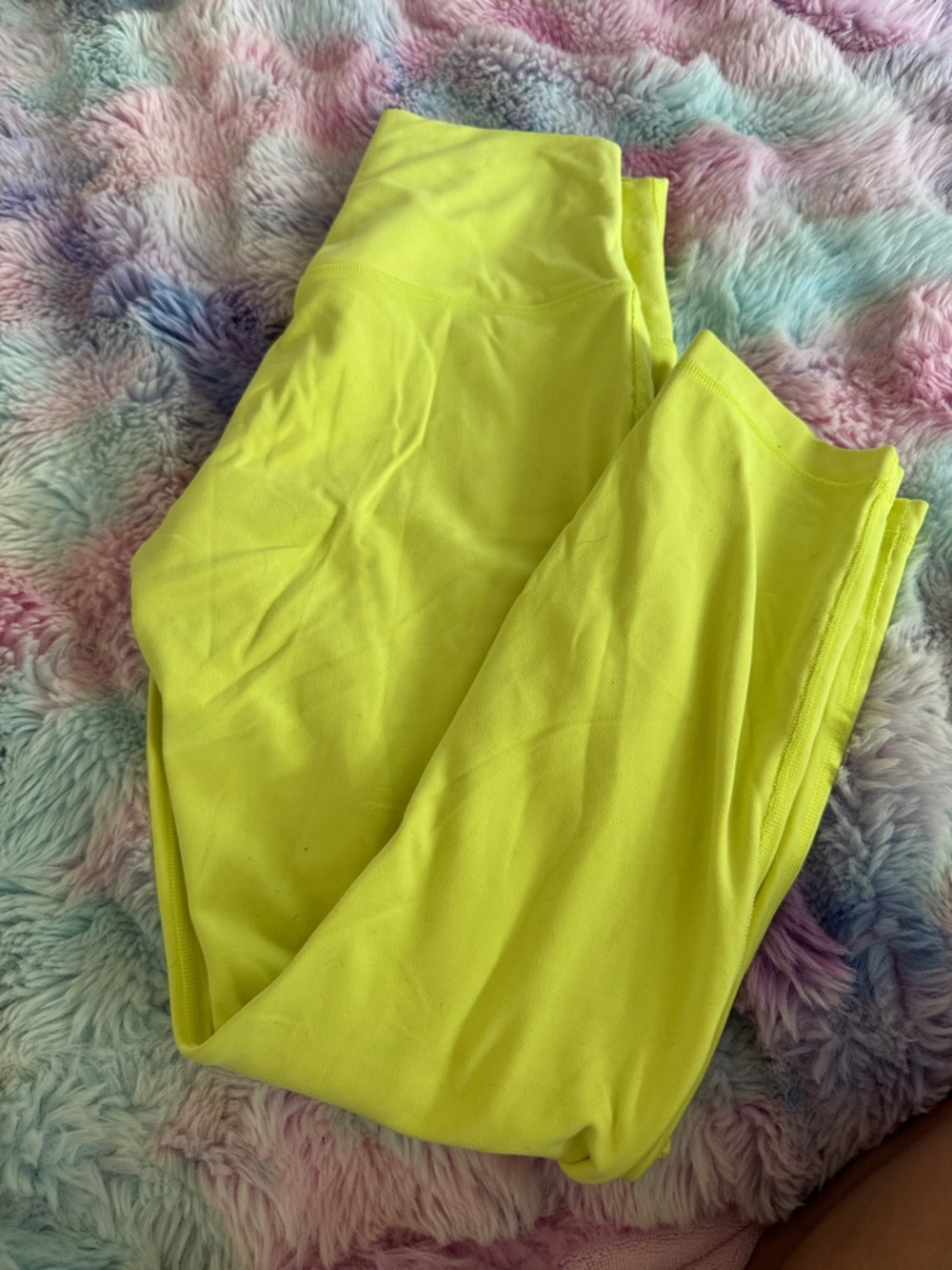 lululemon athletica Neon Yellow Skirt